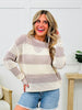 MOCO Exclusive Coastal Chic Striped Sweater- Multiple Colors!