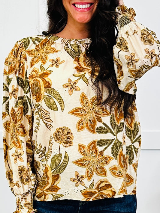 Golden Hour Garden Top
