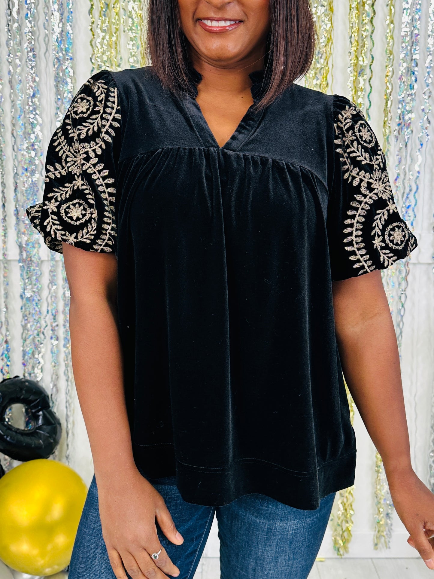 Midnight Merriment Top- Multiple Colors!