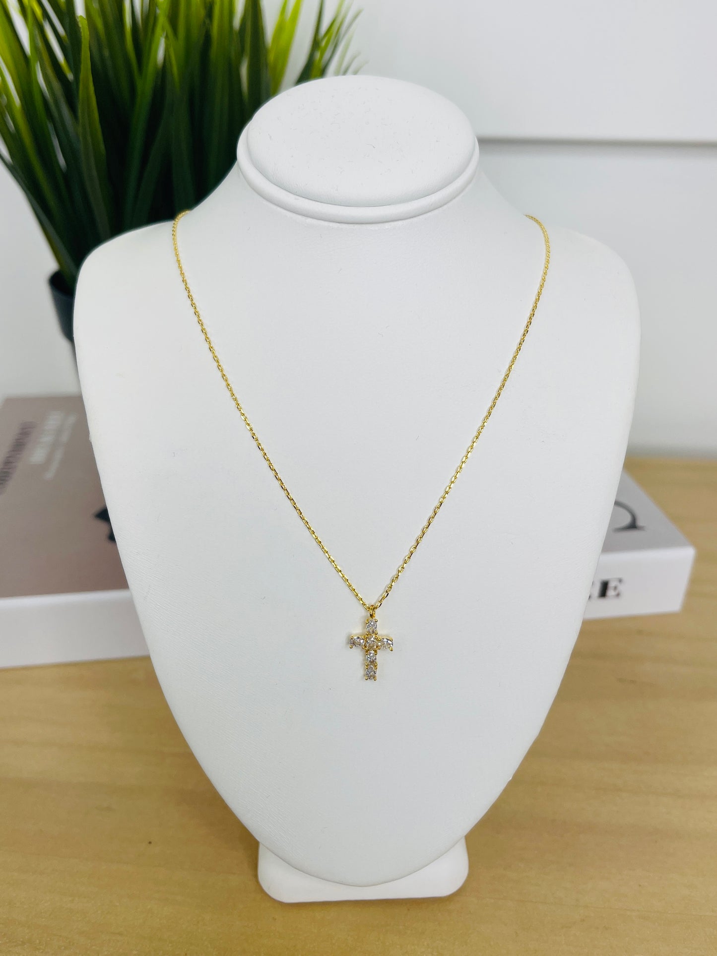 Shining Faith Cross Pendant Necklace- Multiple Colors!