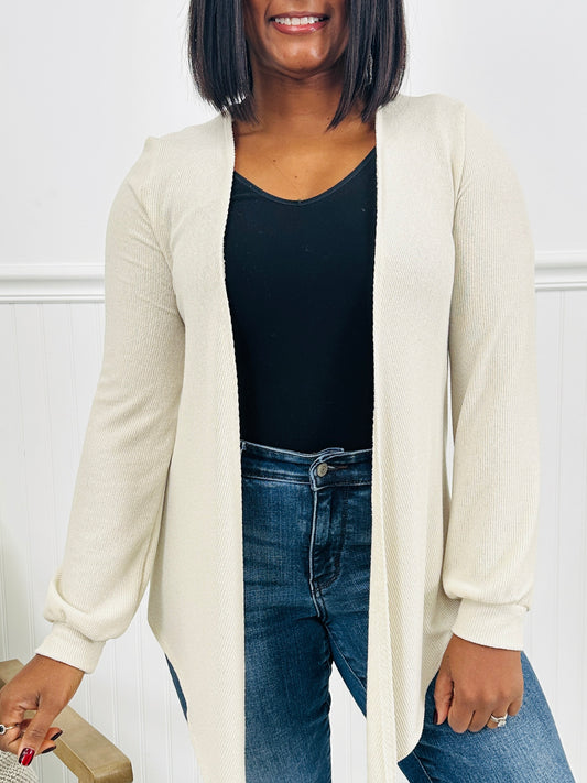 Bound In Basics Cardigan In Multiple Colors