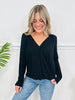 Wrapped in Style Long Sleeve Top- Multiple Colors!