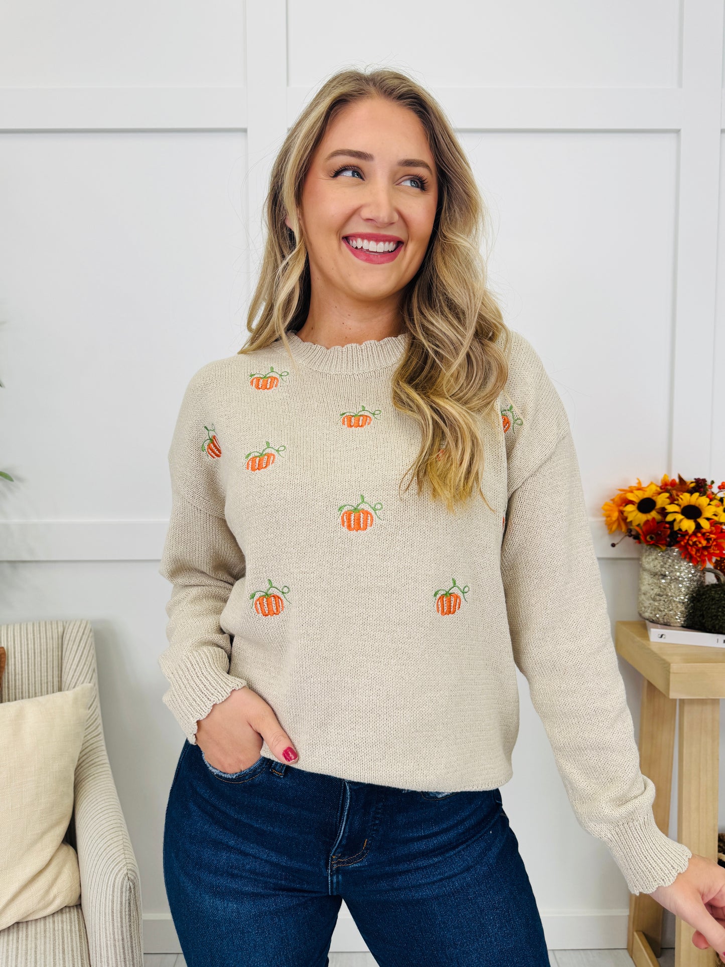 Shimmer And Spice Sweater