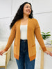 My Cozy Life Cardigan In Pumpkin