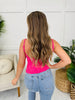 Daisy Chain Tank Top in Fuchsia