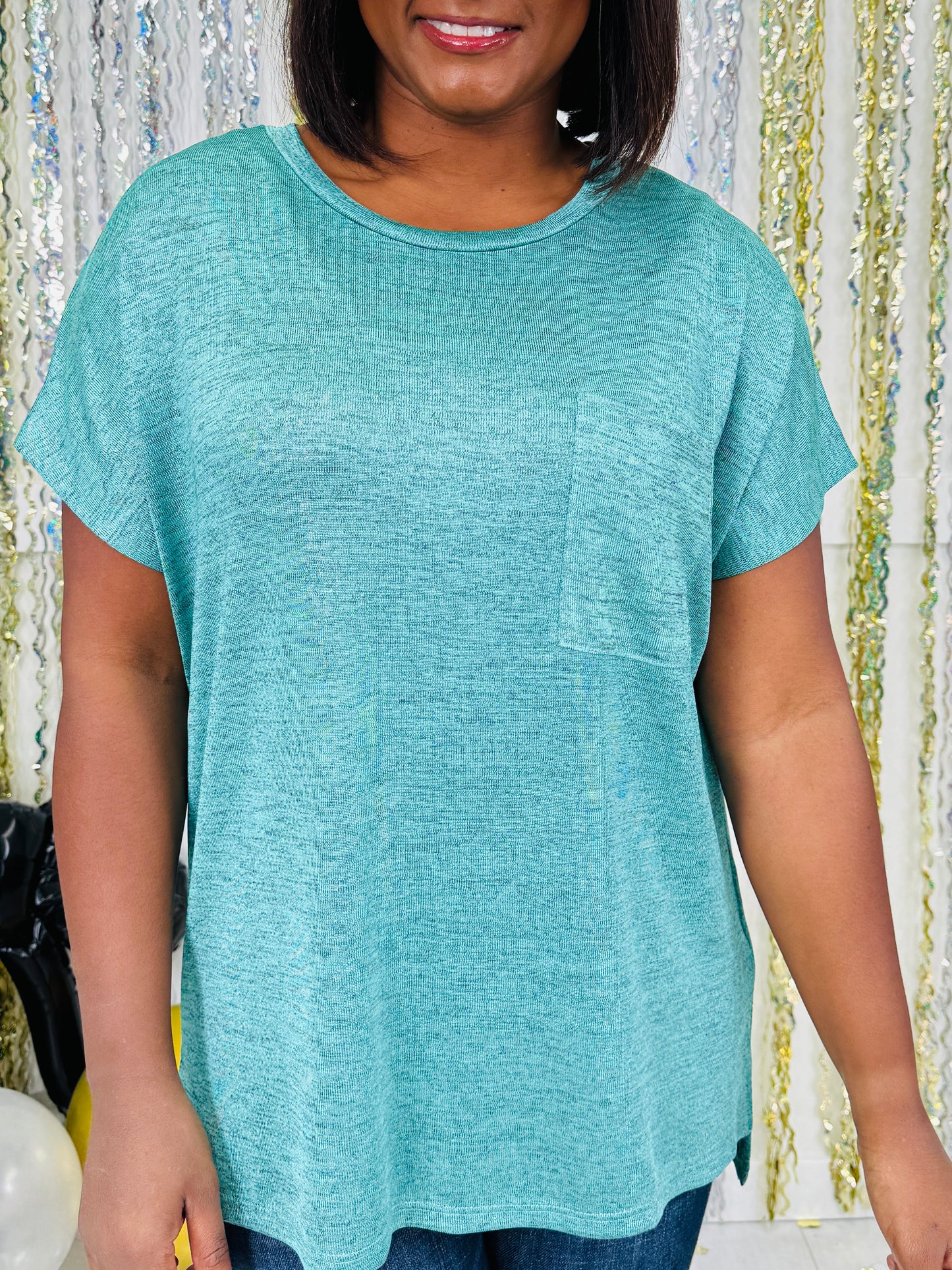 Shimmery Allure Top- Multiple Colors!