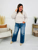 By Your Side Wide Leg Tummy Control Jeans