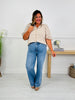 Triple Threat Wide Leg Tummy Control Jeans In Three Inseams