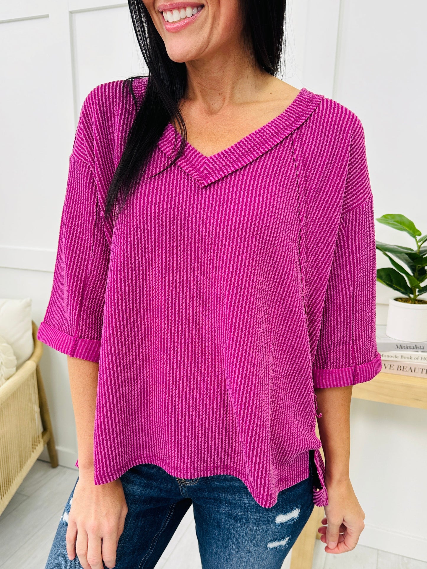 DOORBUSTER! Exceptional Simplicity Top- Multiple Colors!