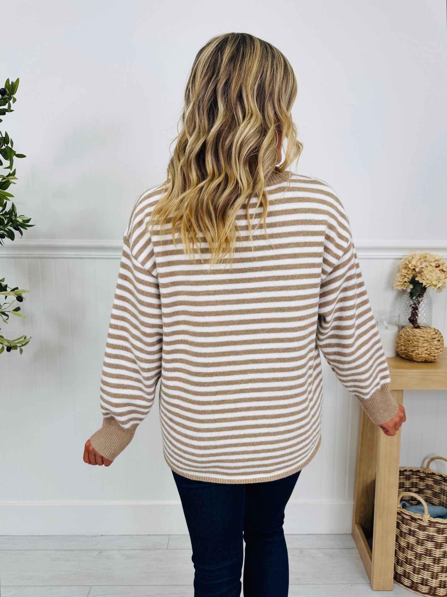 Perfectly Put Together Cardigan In Taupe