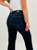 Judy Blue You Better Work It Wide Leg Jeans in Reg/Curvy