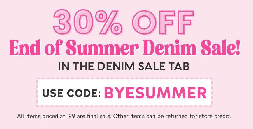 Denim Sale!