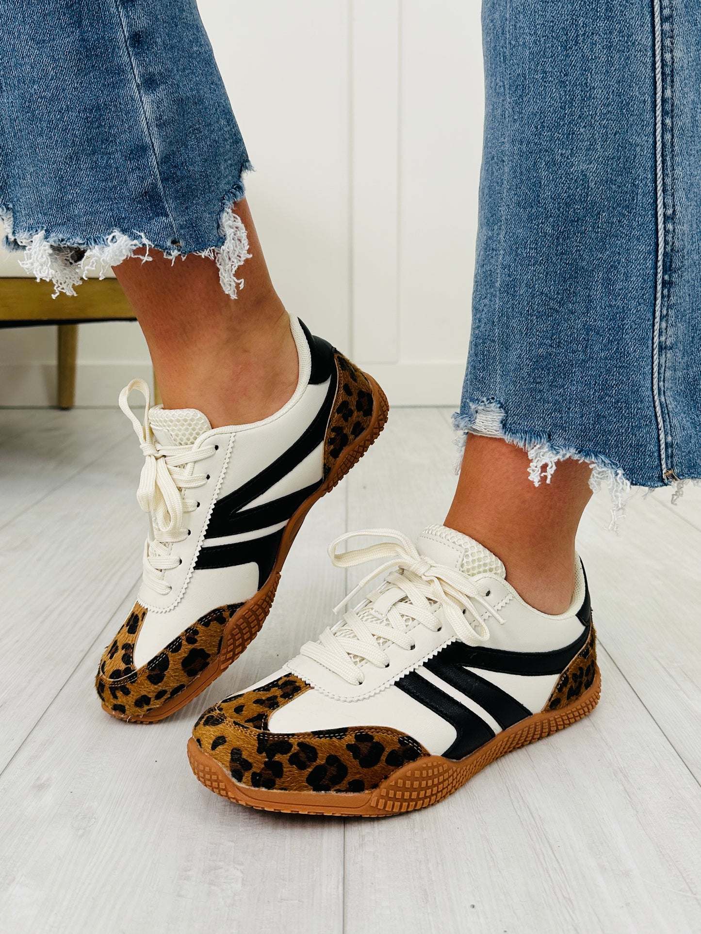 Fast Lane Flair Sneakers In Leopard