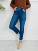 Boyfriend Material Tummy Control Boyfriend Jeans