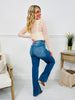 Go Into Detail Tummy Control Wide Leg Jeans