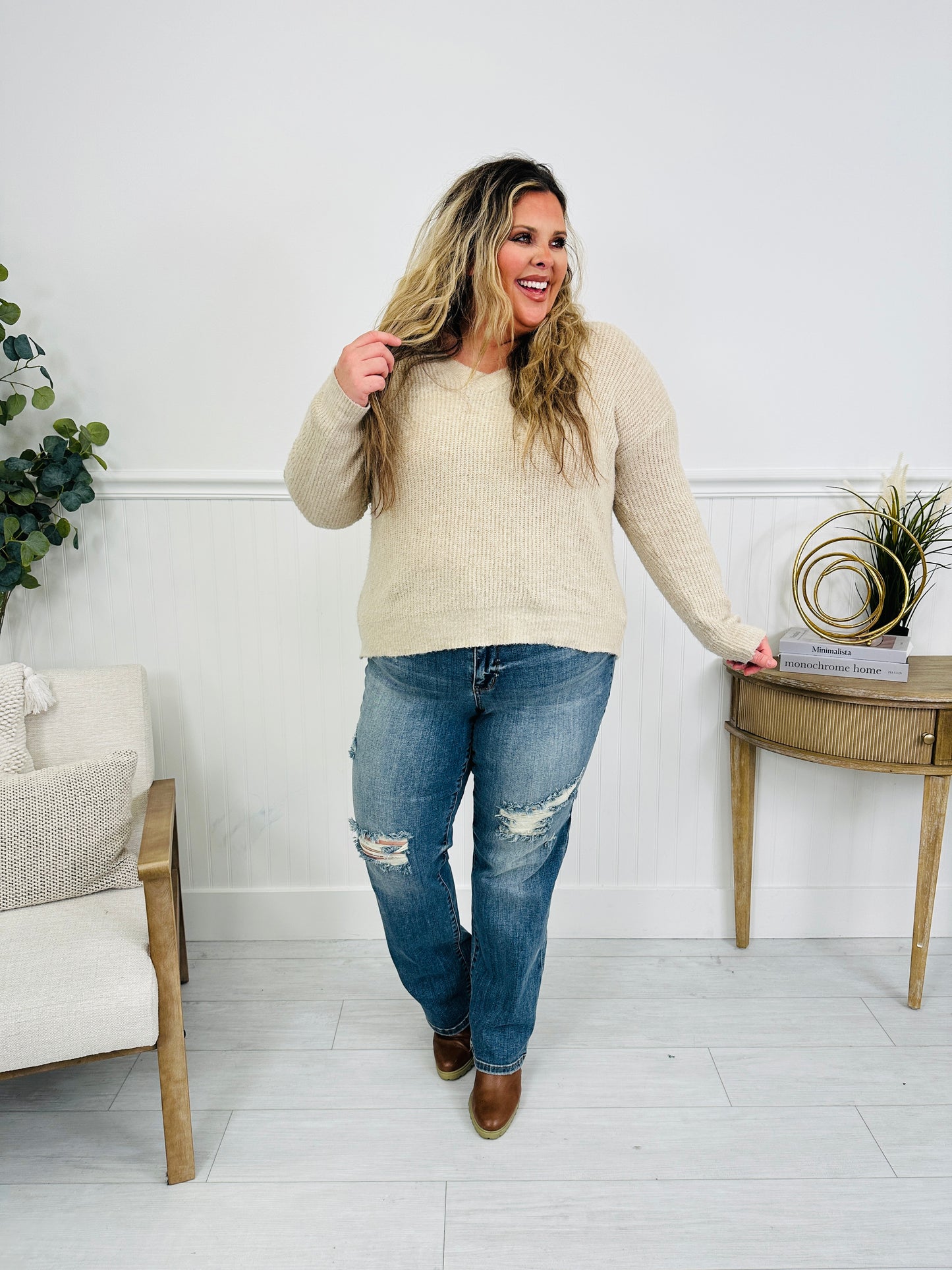 Judy Blue Effortlessly Edgy Straight Jeans