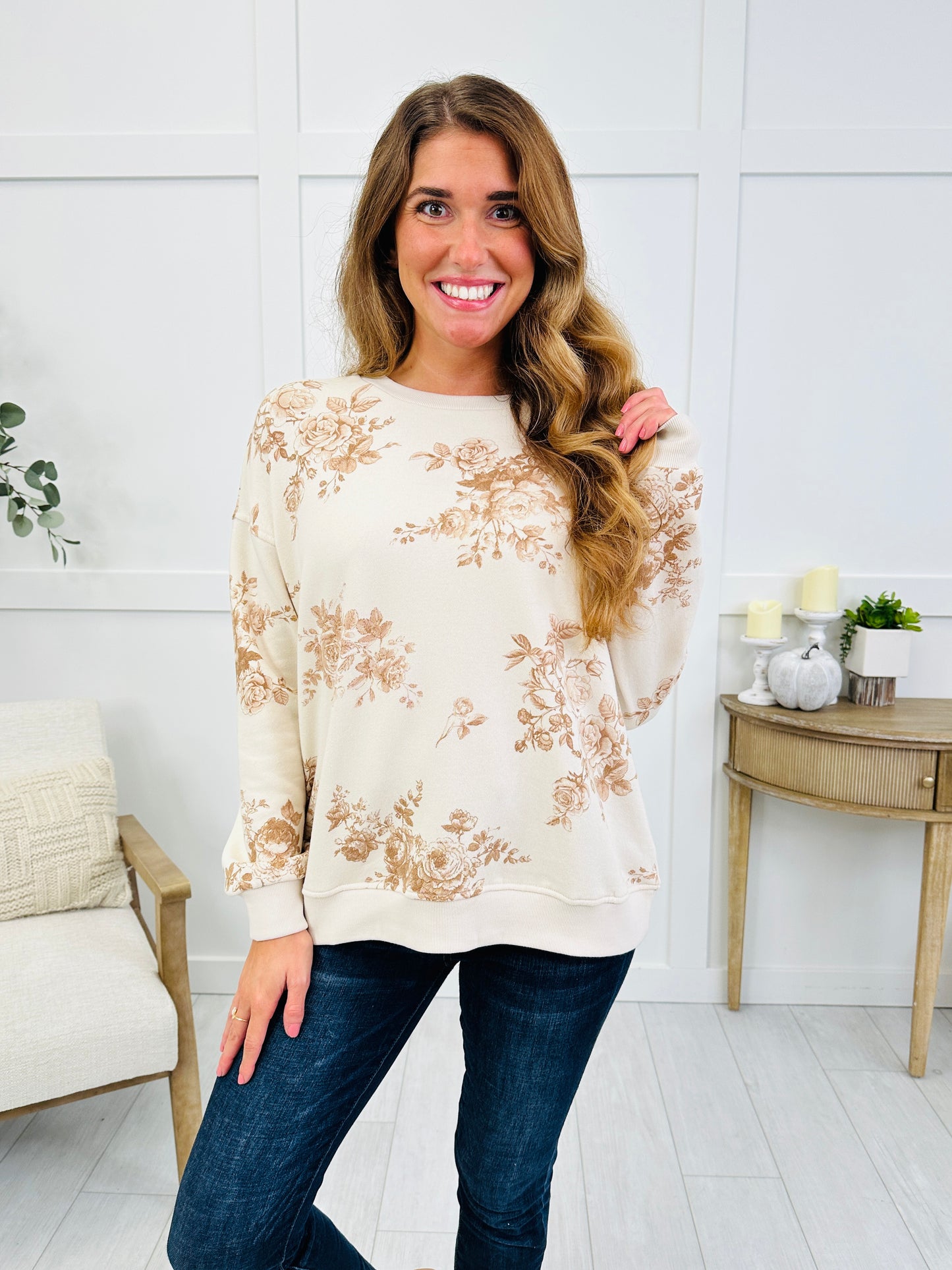 Heirloom Blooms Top