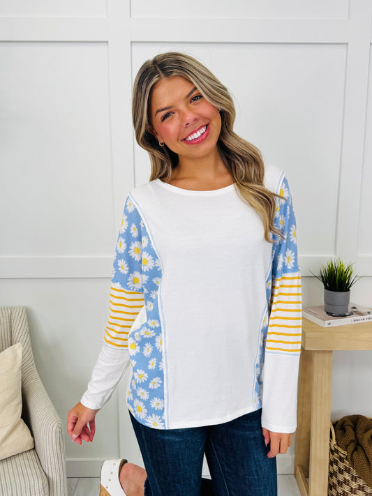 Daisy Drop Pullover