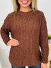 DOORBUSTER! Threaded Thoughts Sweater- Multiple Colors!