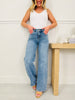 Fit Just Right Wide Leg Jeans With Tummy Control in Four Inseams
