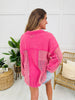 Everyday Lovely Pullover in Fuchsia