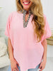Wildly Comfortable Top In Pink