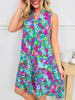 Stay Sunny Dress in Naples Print