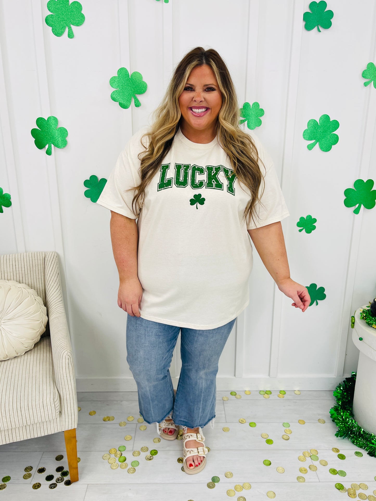 Vintage Lucky Graphic Tee