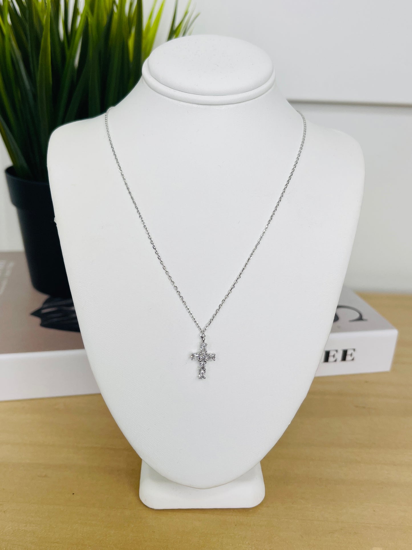 Shining Faith Cross Pendant Necklace- Multiple Colors!