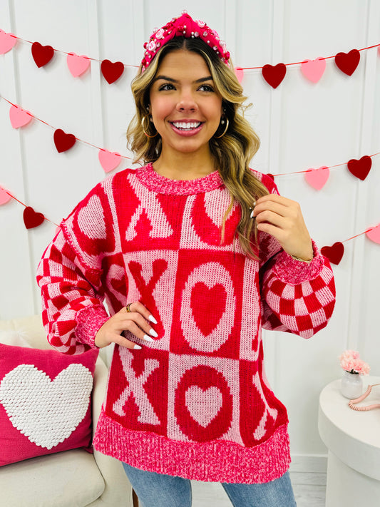 Candy Hearts Sweater