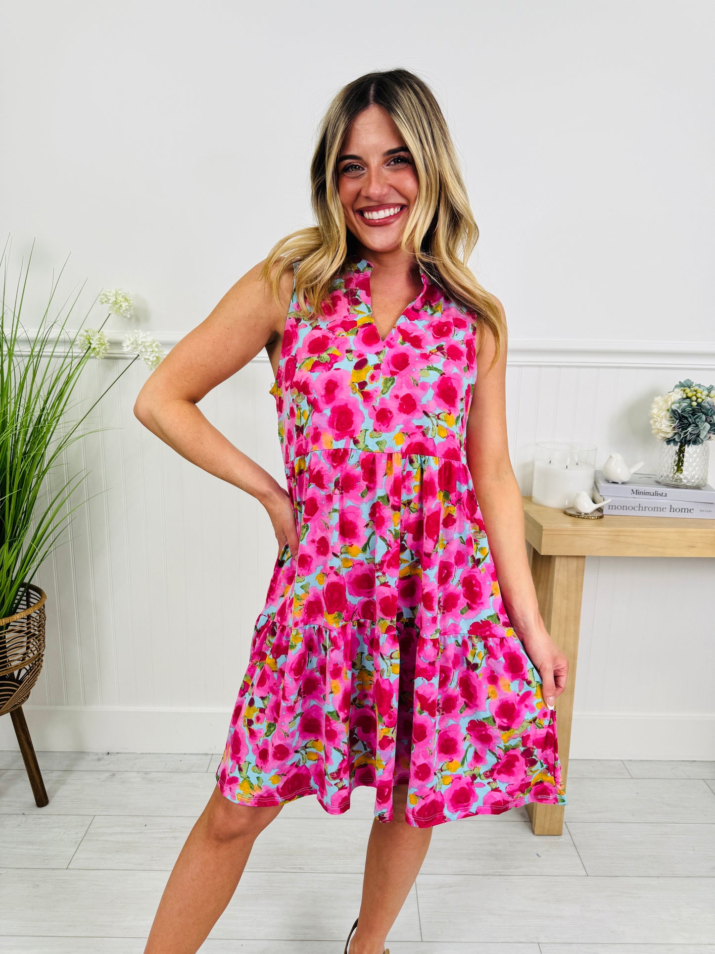 Stay Sunny Dress in Savannah Print
