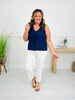 Darling and Dainty Denim Top