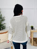 Sleek Stitching Sweater in Ivory