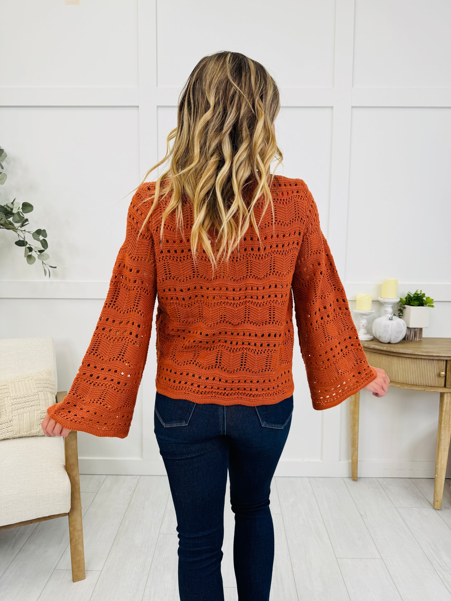 Sweetest Surrender Top In Terracotta