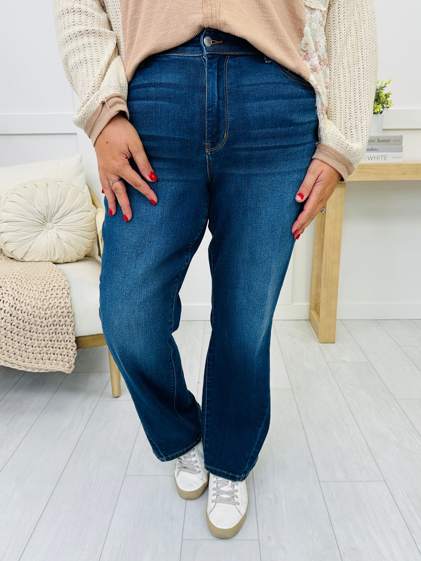 Judy Blue Seamless Style Straight Leg Jeans