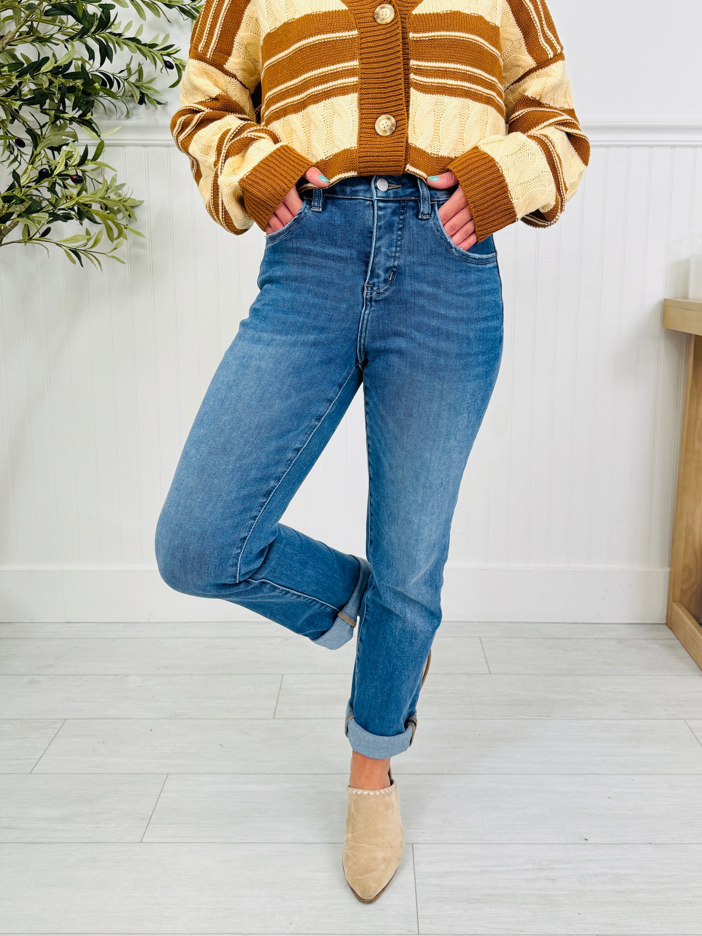 Your Everyday Tummy Control Boyfriend Jeans