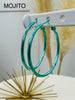 Melt My Heart Metallic Hoops- Multiple Colors!