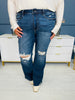 Judy Blue REG/CURVY Tummy Control Millionaire Flare Jeans