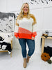 REG/CURVY Candy Corn Crush Sweater