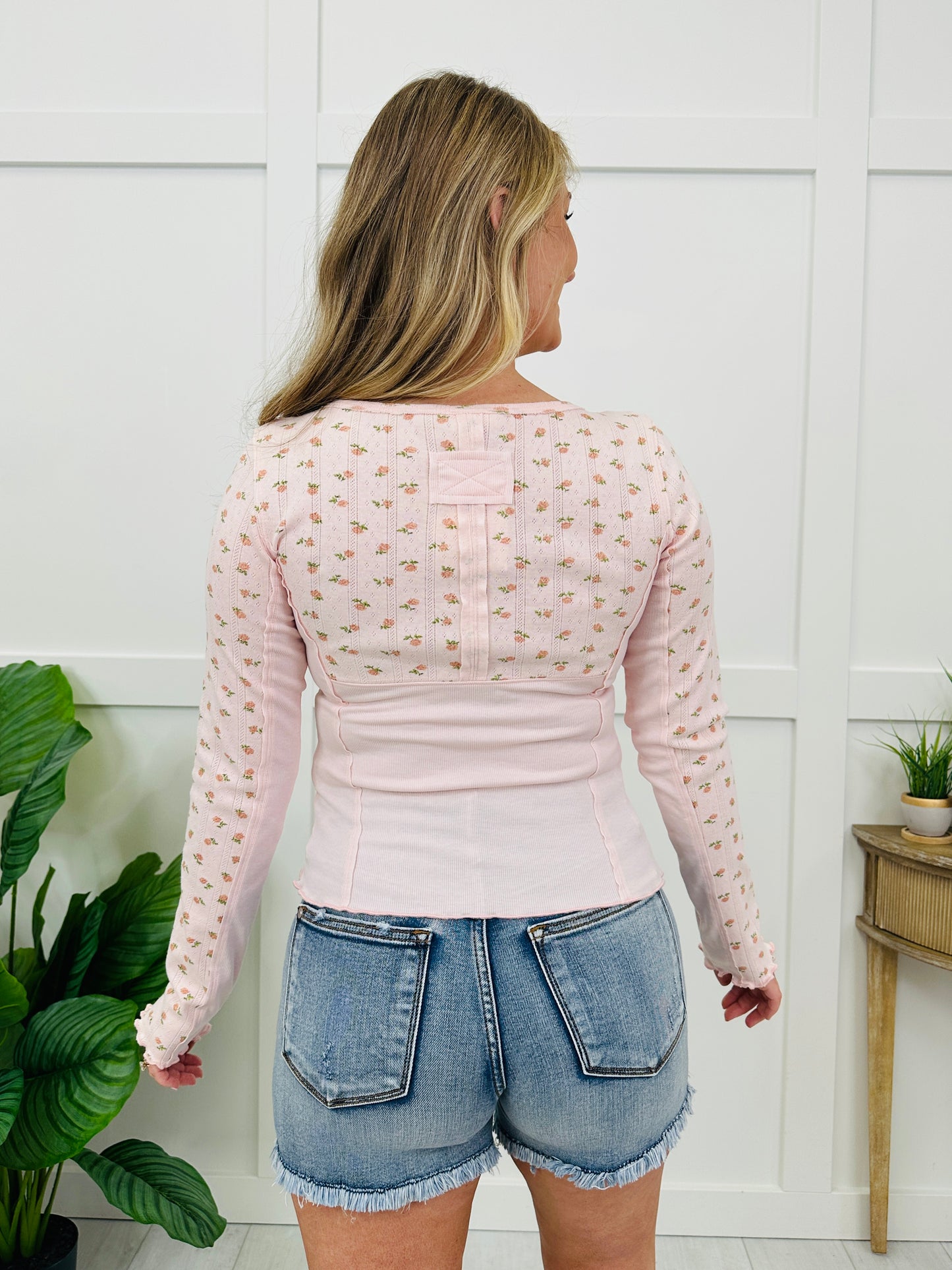 Delicate Days Top In Pink