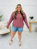 MOCO Exclusive Everyday Essential Long Sleeve Top In Mauve