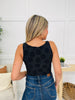 Petal Mode Tank Top in Black