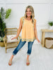 Floral Ember Top In Peach Jam