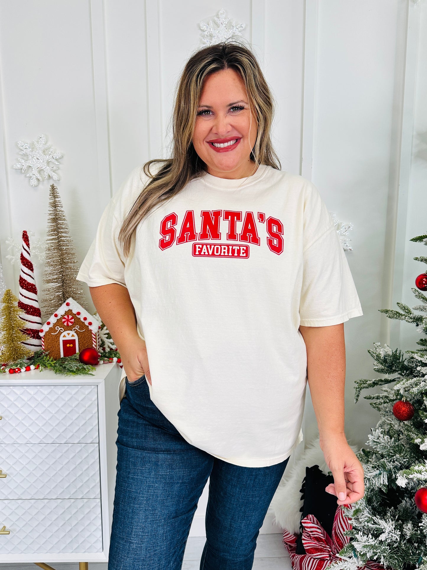Santas Favorite Graphic Tee