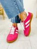 Rainbow Revival Sneakers in Fuchsia White