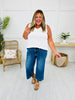 Lovervet Right on Cue Wide Leg Utility Jeans