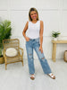 Judy Blue Play It Cool Tummy Control Wide Leg Jeans