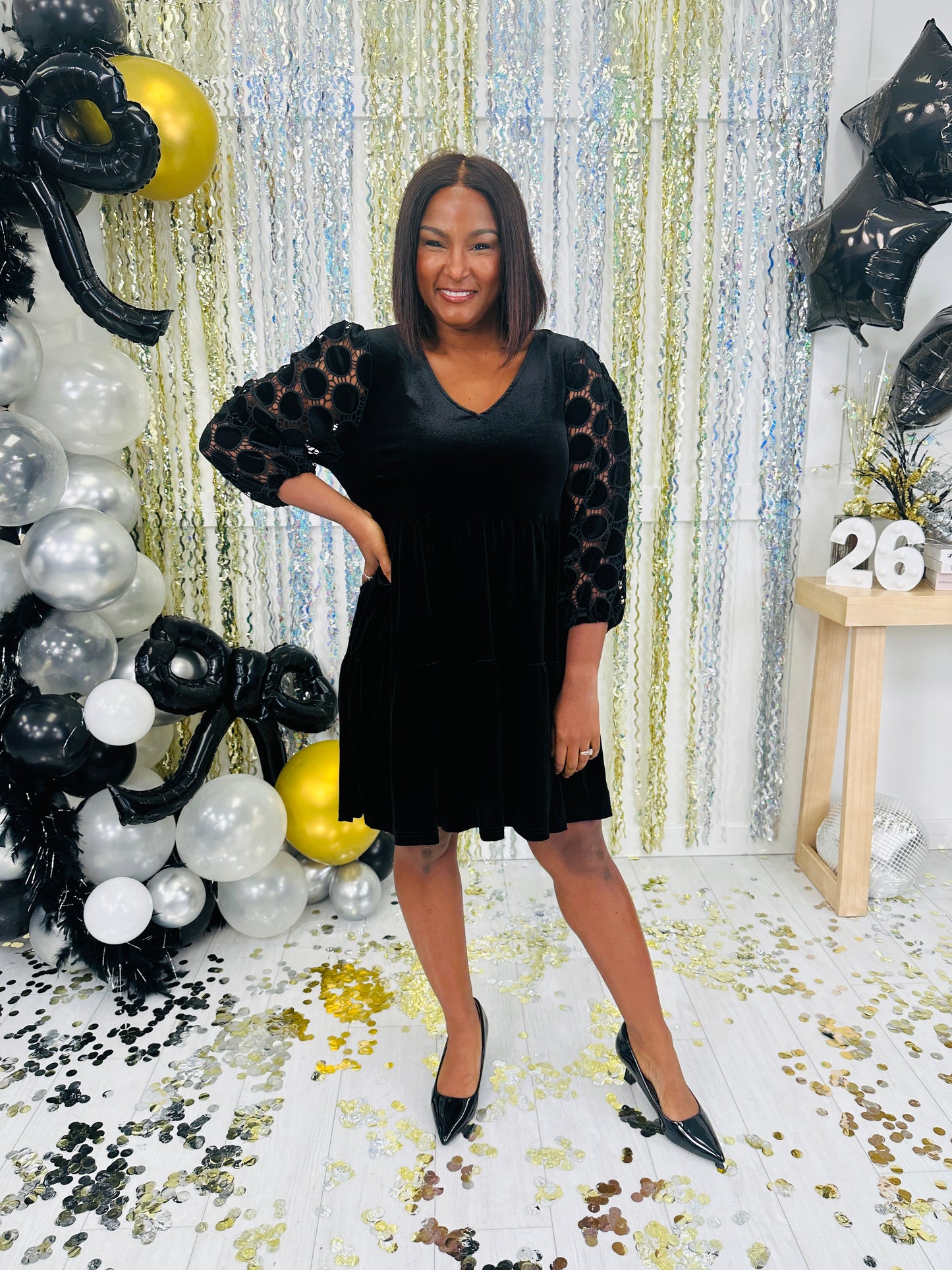 Magic At Midnight Dress- Multiple Colors!