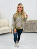 Living In A Floral Daydream Hoodie In Olive