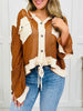 Restless & Free Jacket In Choco Multi